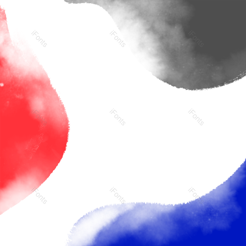 元素图片,蓝色元素,素材PNG,水彩免抠素材